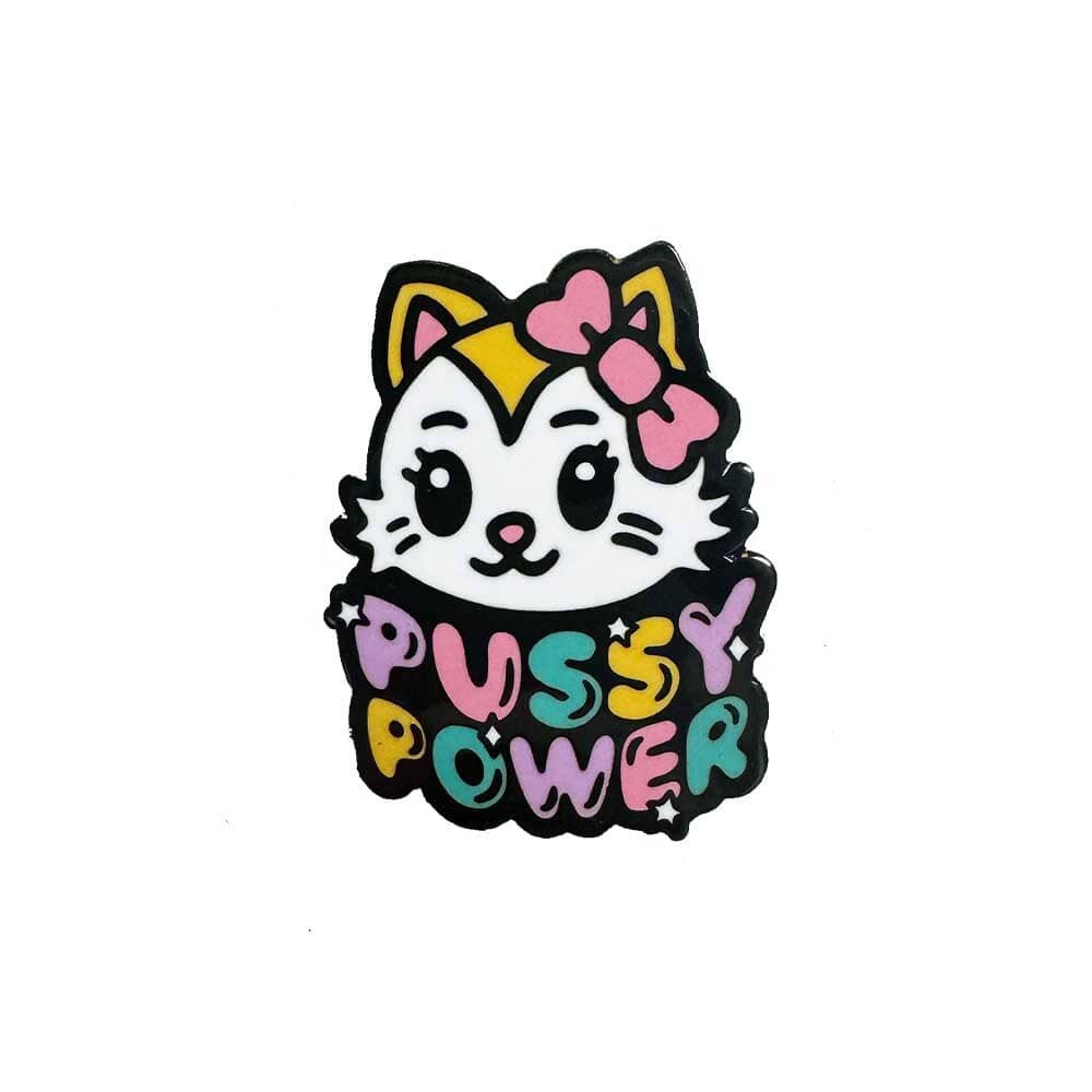 Pussycat Power Enamel Pin