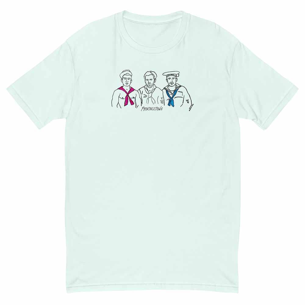 Seamen Graphic t-shirt light blue