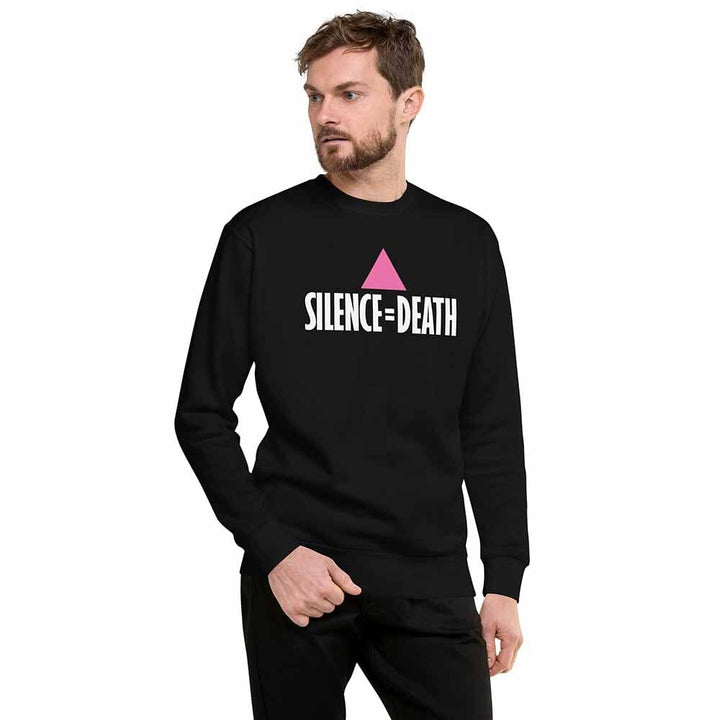 Silence = Death Sweatshirt - Ali Forney Center