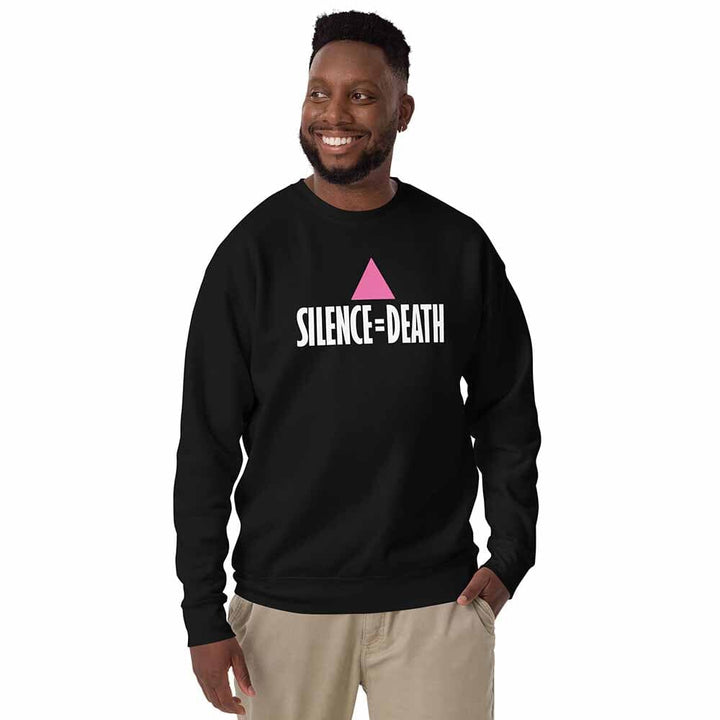 Silence = Death Sweatshirt - Ali Forney Center