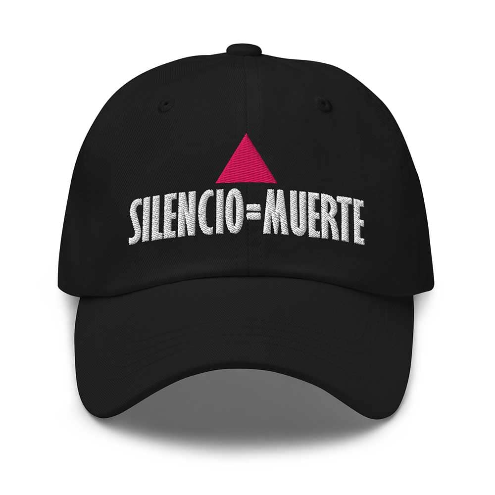 Silencio = Muerte Black Twill Dad Hat