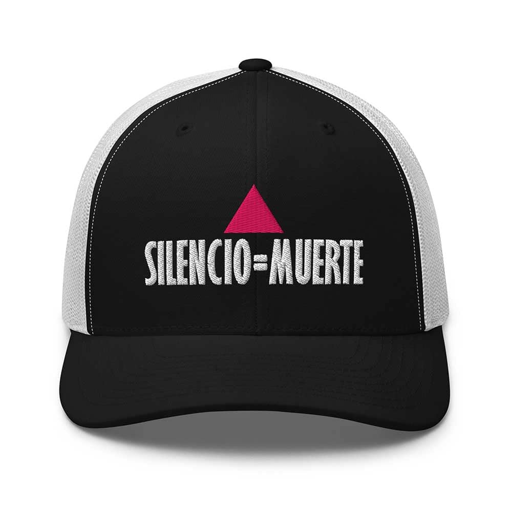Silencio = Muerte Mesh Snapback hat black/white
