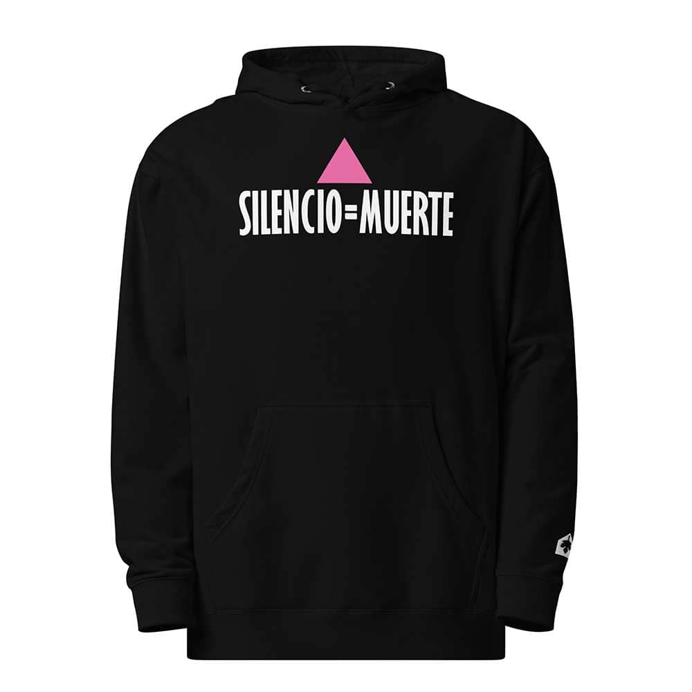 Silencio = Muerte Black Hoodie