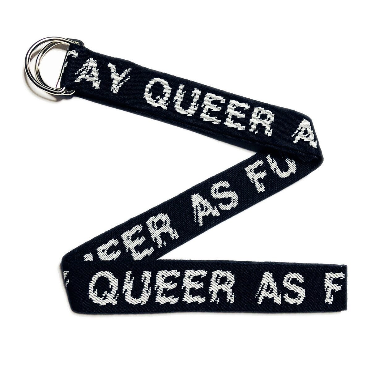 Stay Queer As F**K Double D Buckle Belt
