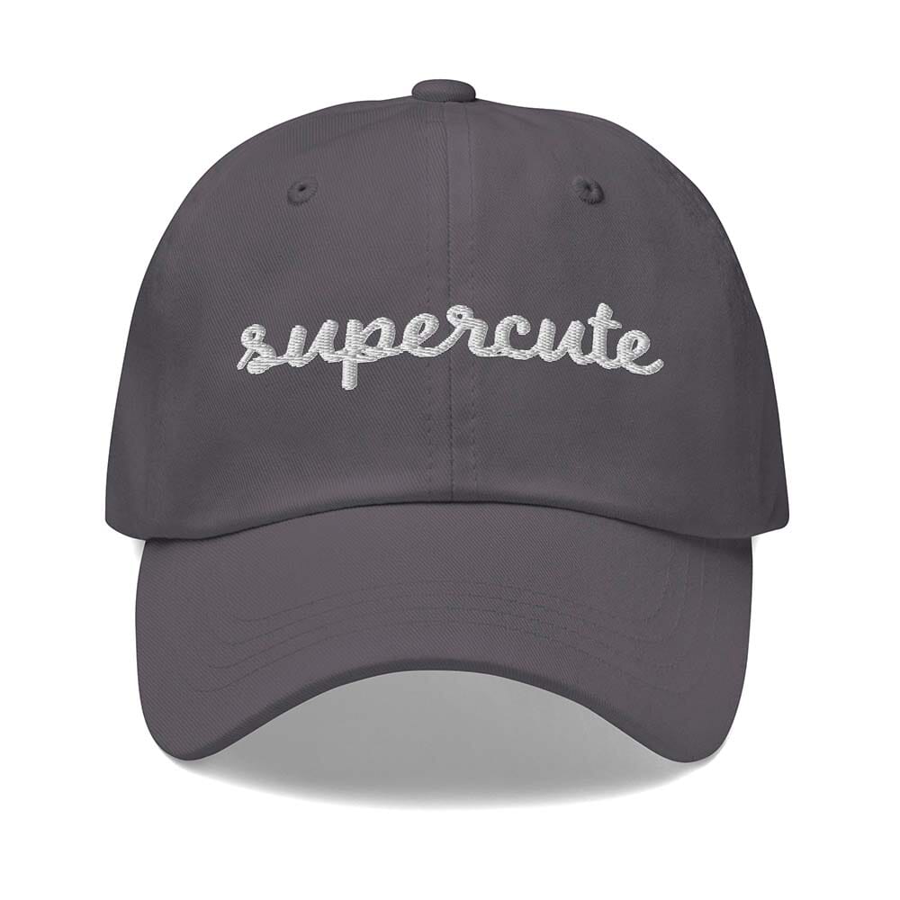 Supercute Twill Dad Hat grey