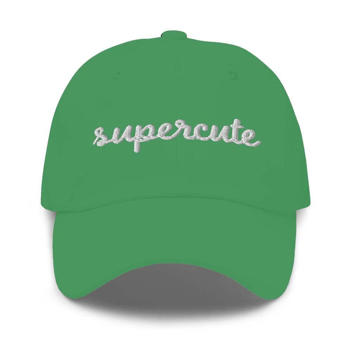 Supercute Twill Dad Hat kelly green