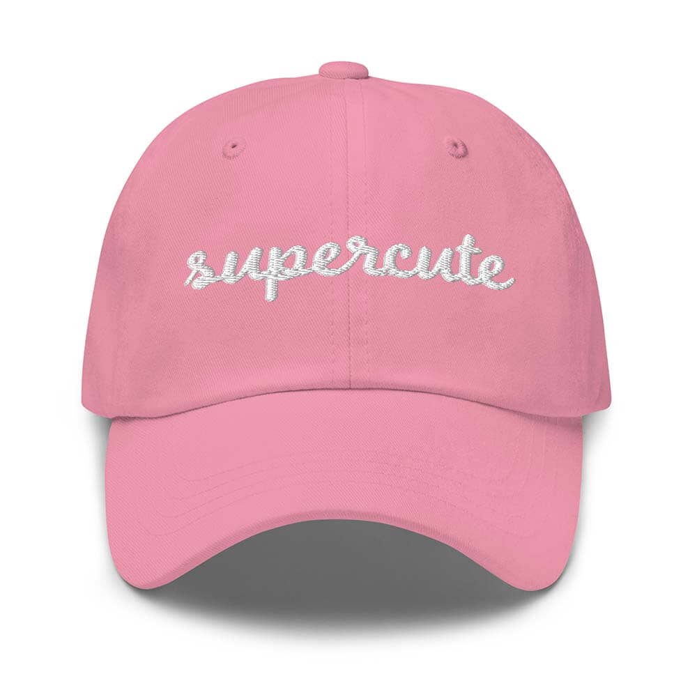 Supercute Twill Dad Hat pink