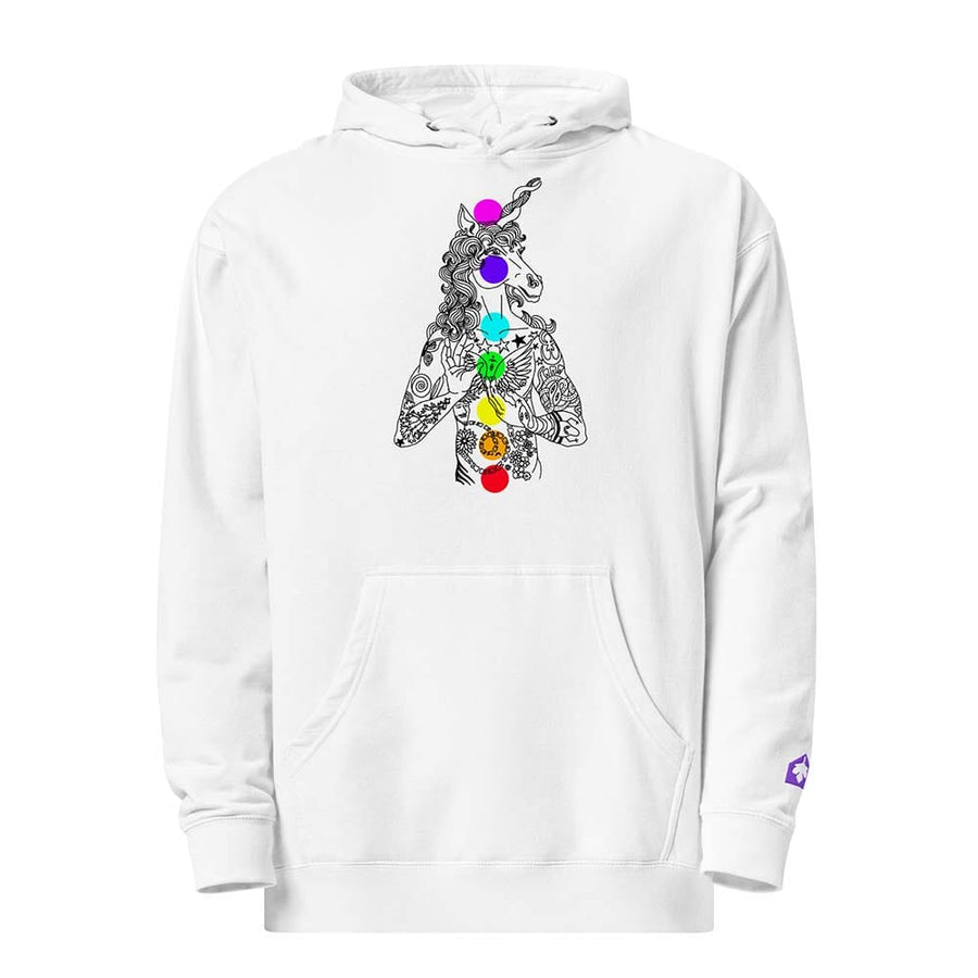 Unicorn Chakras Hoodie - Summer of Sass by Brian Kenny