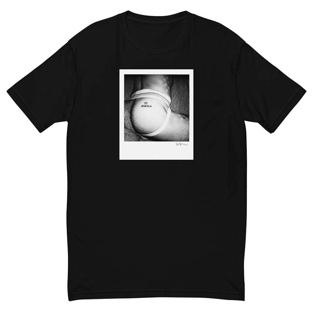VIP ADMISSION JOCKSTRAP T-SHIRT BLACK