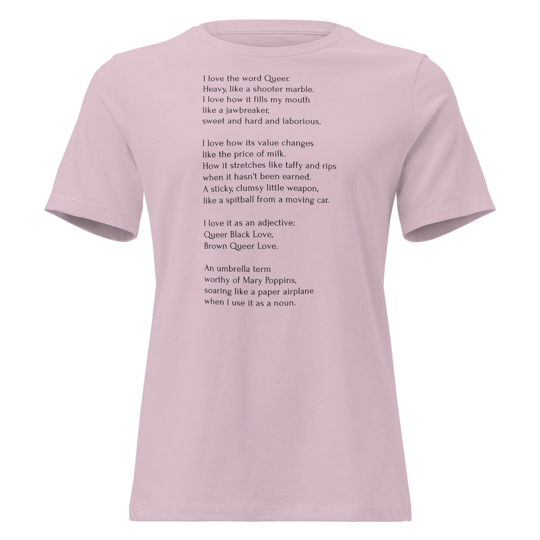 I Love the Word Queer Women's Fit T-shirt