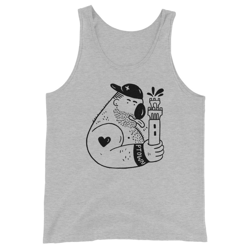 Pilgrim Monument Ptown Bear Tank