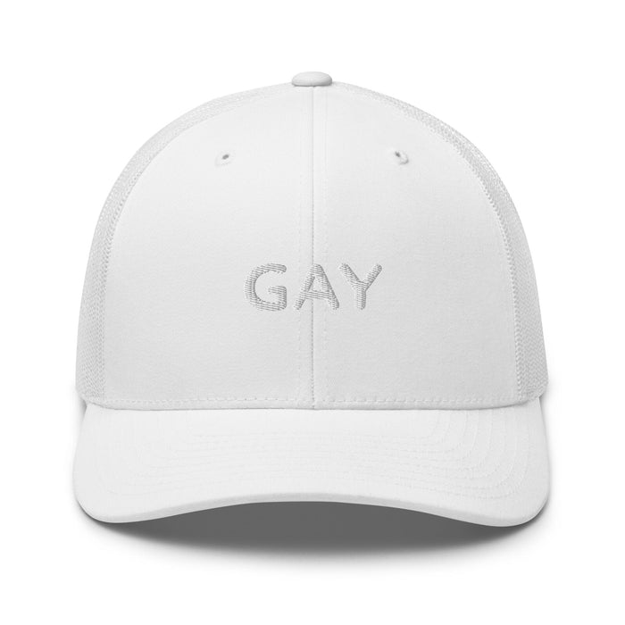 Gay Tone-on-tone Retro Trucker Hat