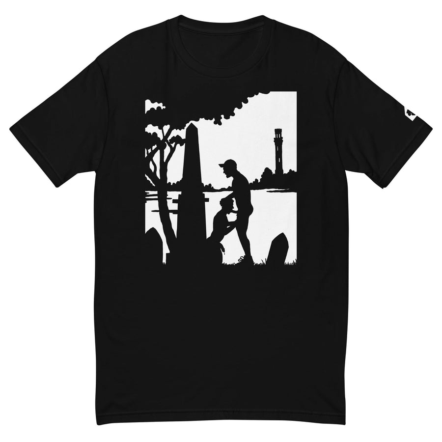 Kinky Needles Provincetown Cemetery T-Shirt by Kinky Needles