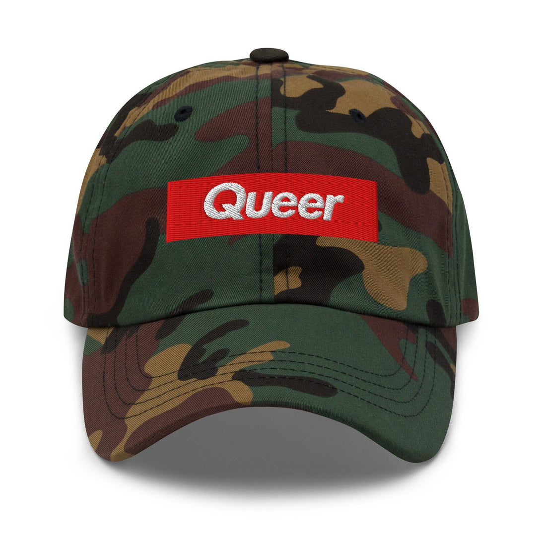 Queer Camo Dad Hat - Trevor Project