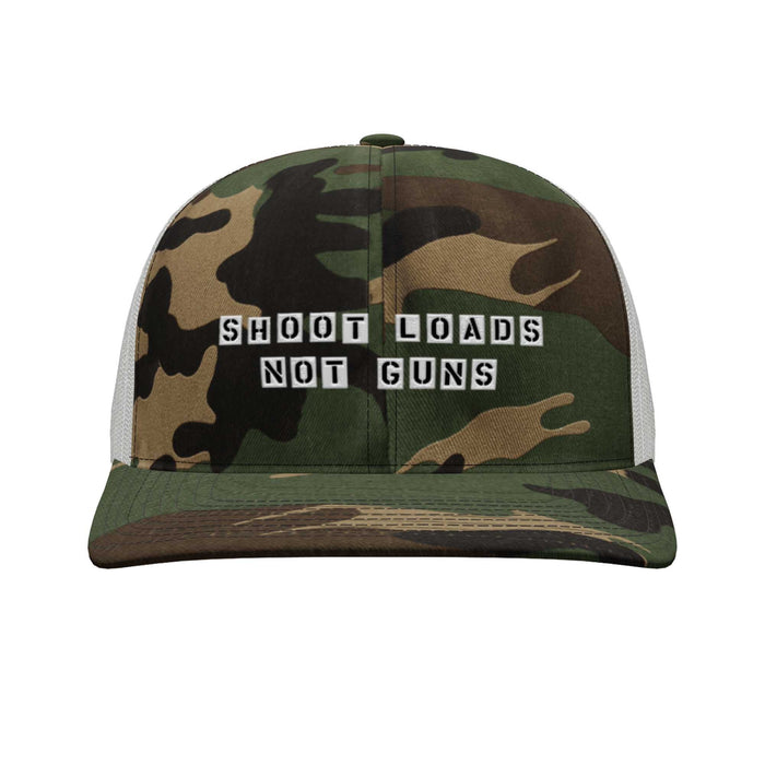 Shoot Loads Not Guns Camo Snapback - Gays Against Guns, second view