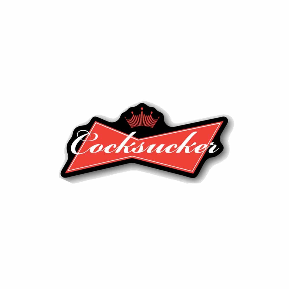 cocksucker sticker