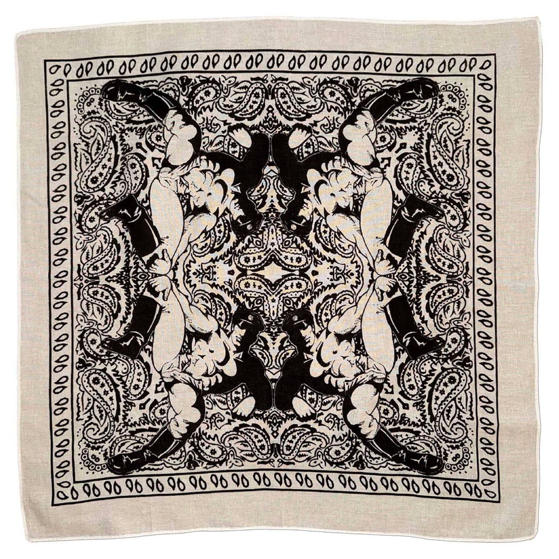 Leather Man Quad Bandana — Art by Dom “Etienne” Orejudos
