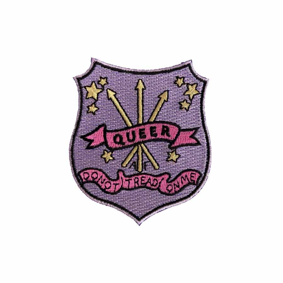 Do Not Tread On Me Queer AF Patch