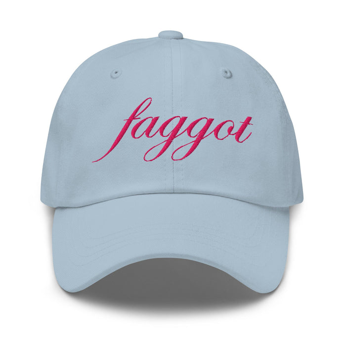 Faggot Script Twill Dad Hat