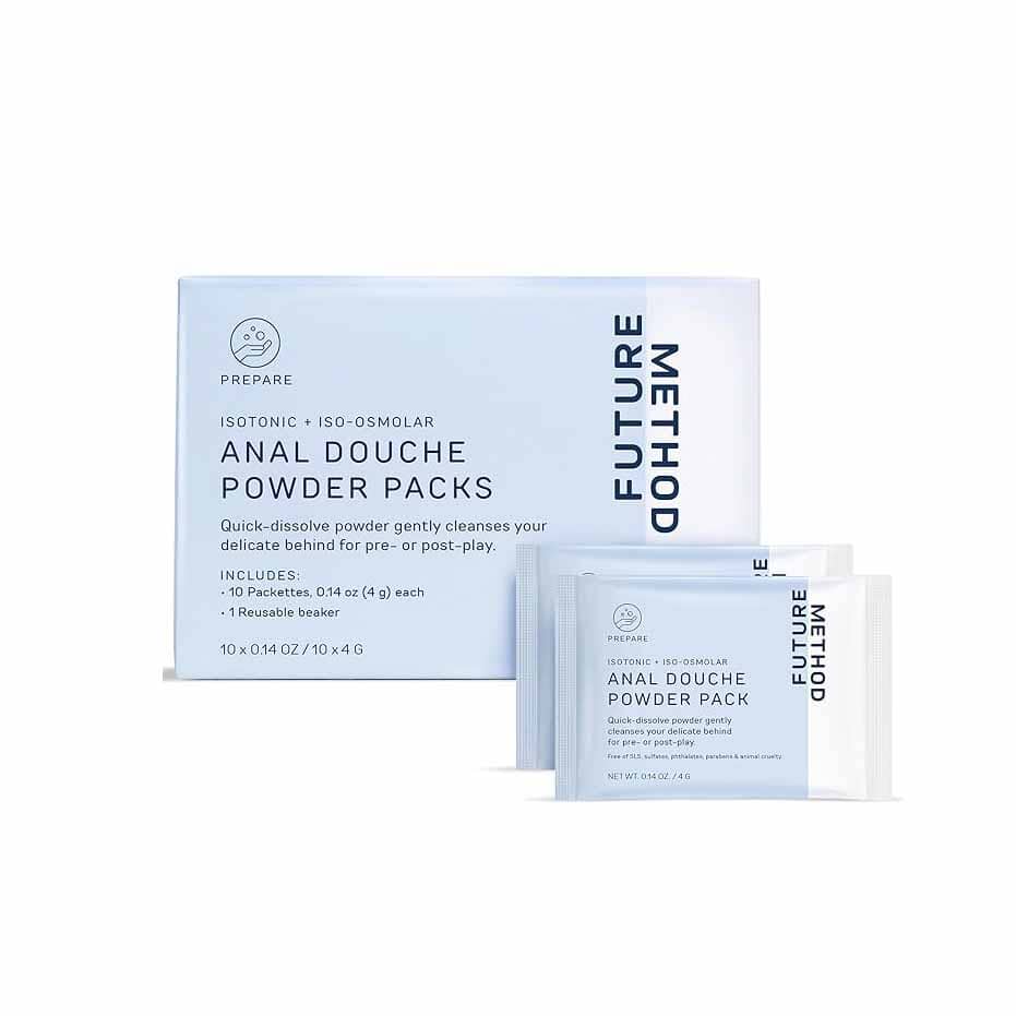 Anal Douche Powder Packs