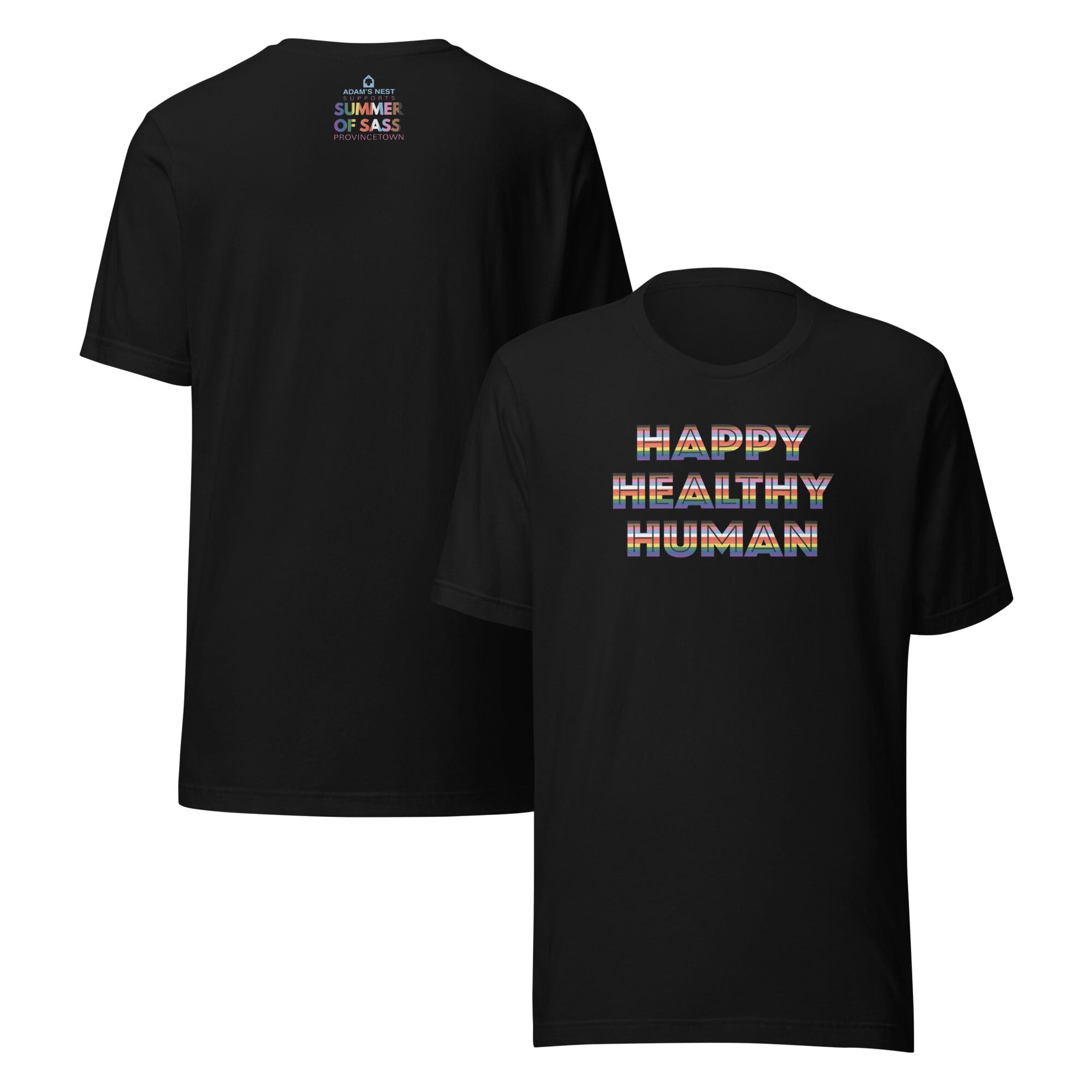 Happy Healthy Human T-Shirt supporting Summer of Sass