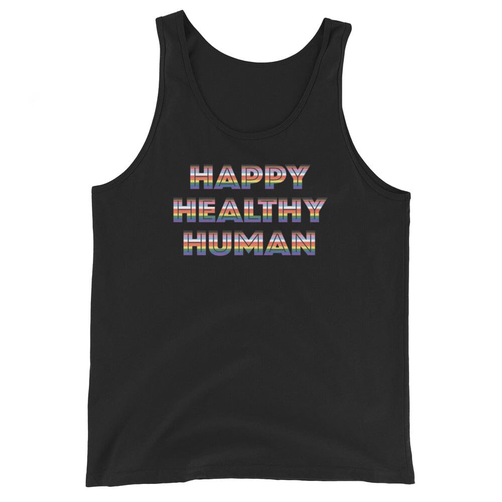 Happy Healthy Human Tank black