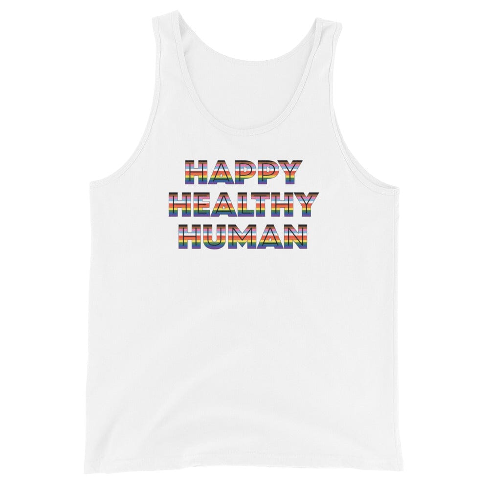 Happy Healthy Human Tank white