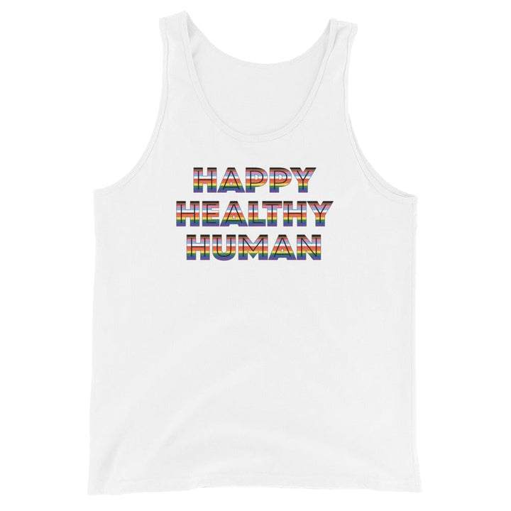 Happy Healthy Human Tank white