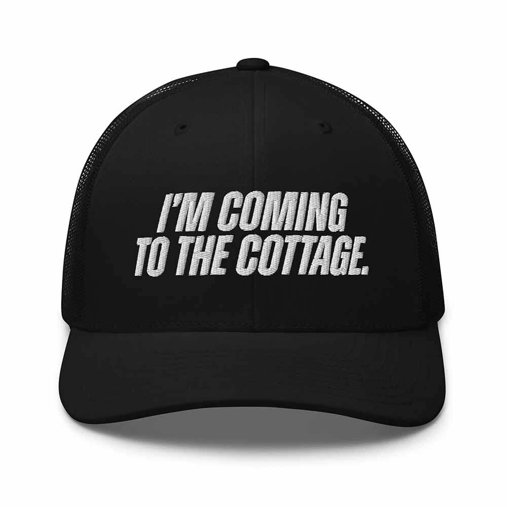 "I'm coming to the Cottage" Trucker Mesh Snapback Hat