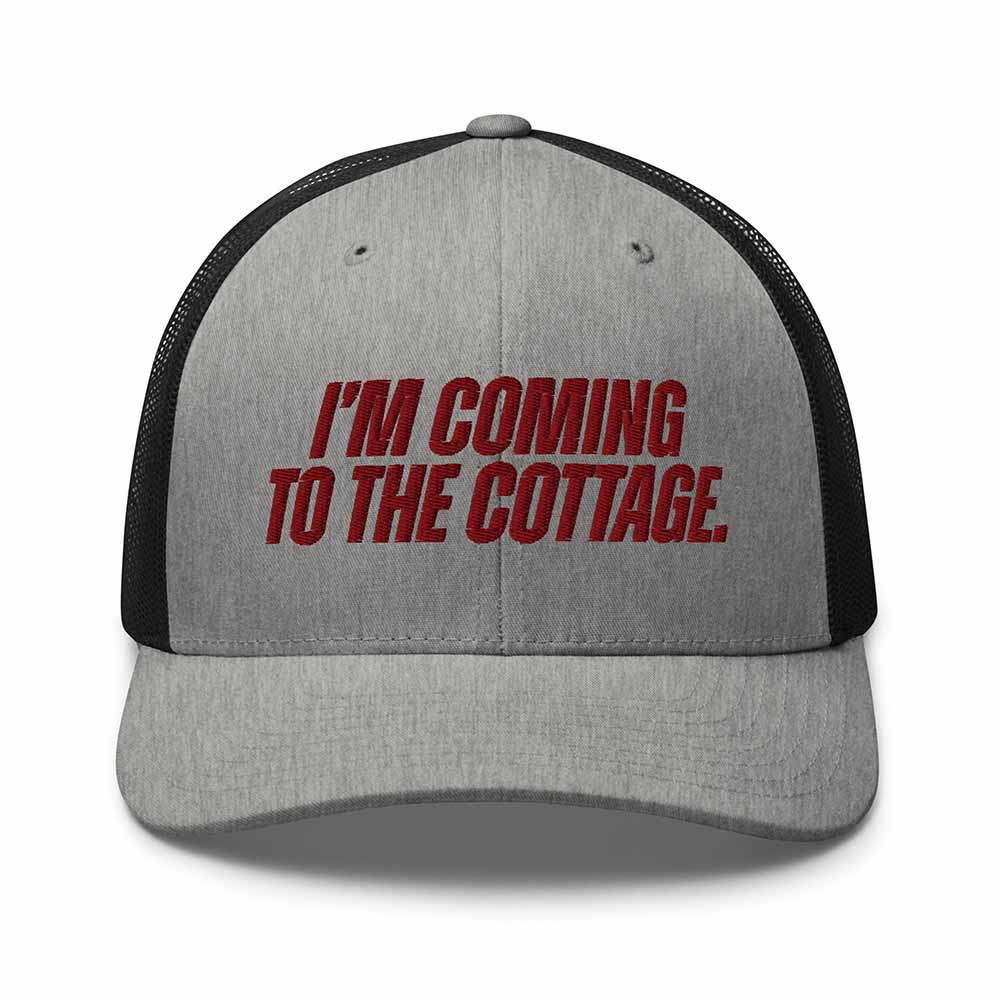 "I'm coming to the Cottage" Trucker Mesh Snapback Hat