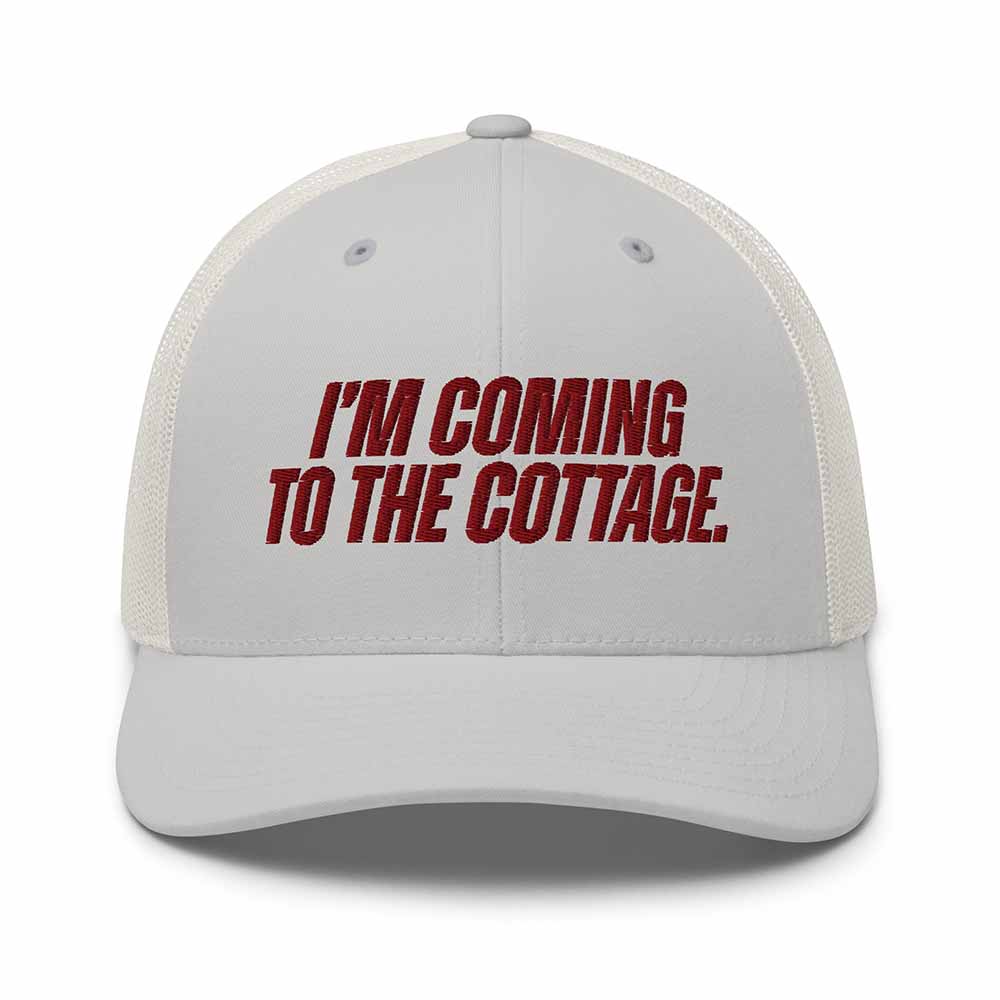 "I'm coming to the Cottage" Trucker Mesh Snapback Hat