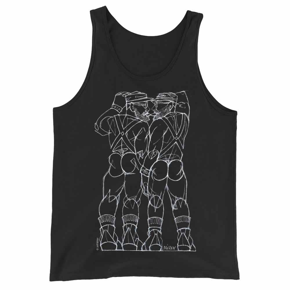 jeff miller harness men adam's nest black tank