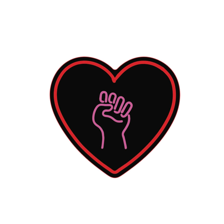 Love As Activism Sticker - Indivisible by Michele Pred