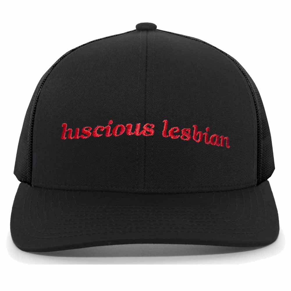 Luscious Lesbian Trucker Snapback Hat