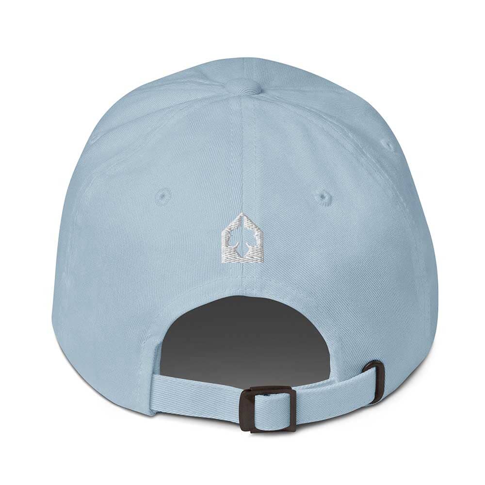 Maricon Twill Dad Hat light blue back