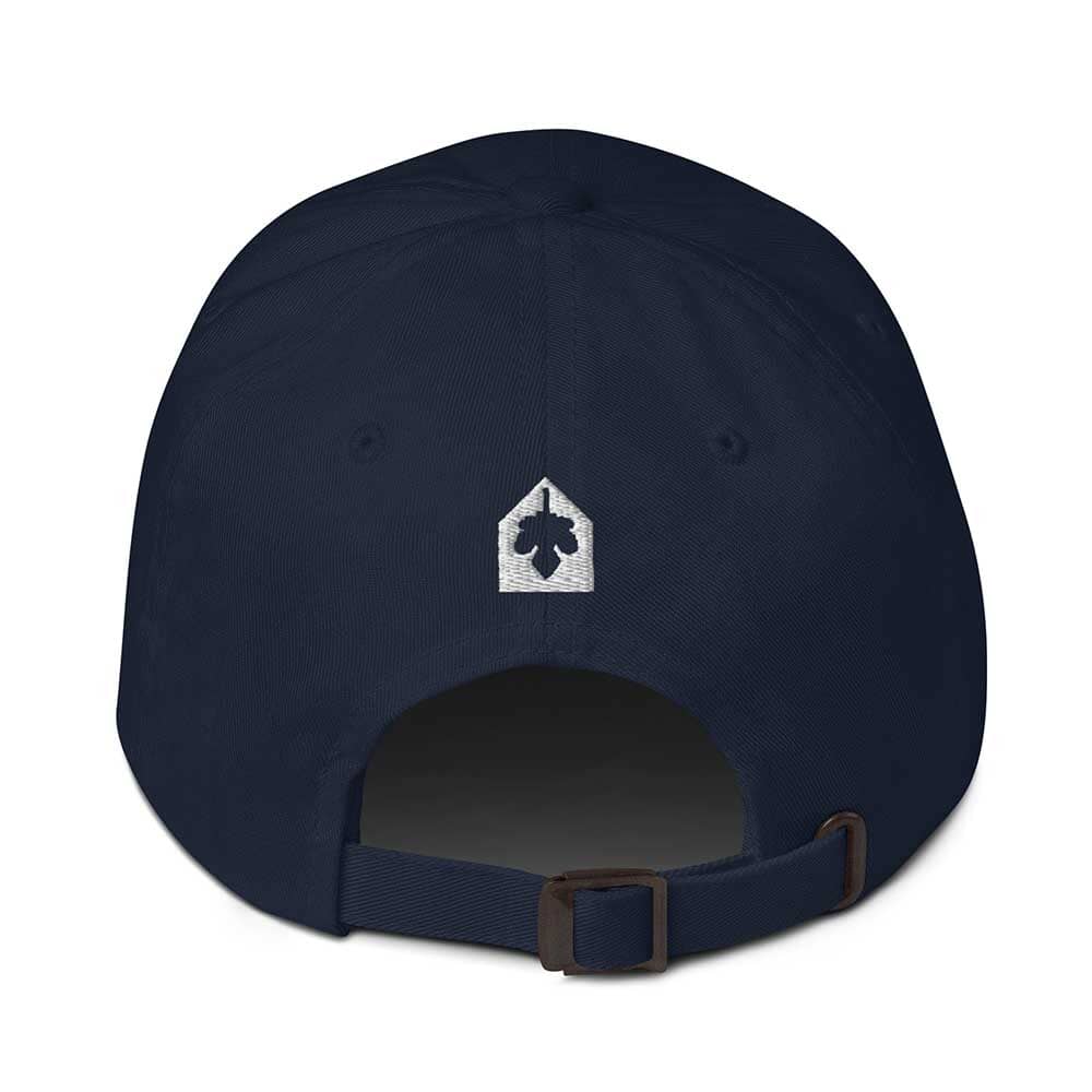 Maricon Twill Dad Hat navy back