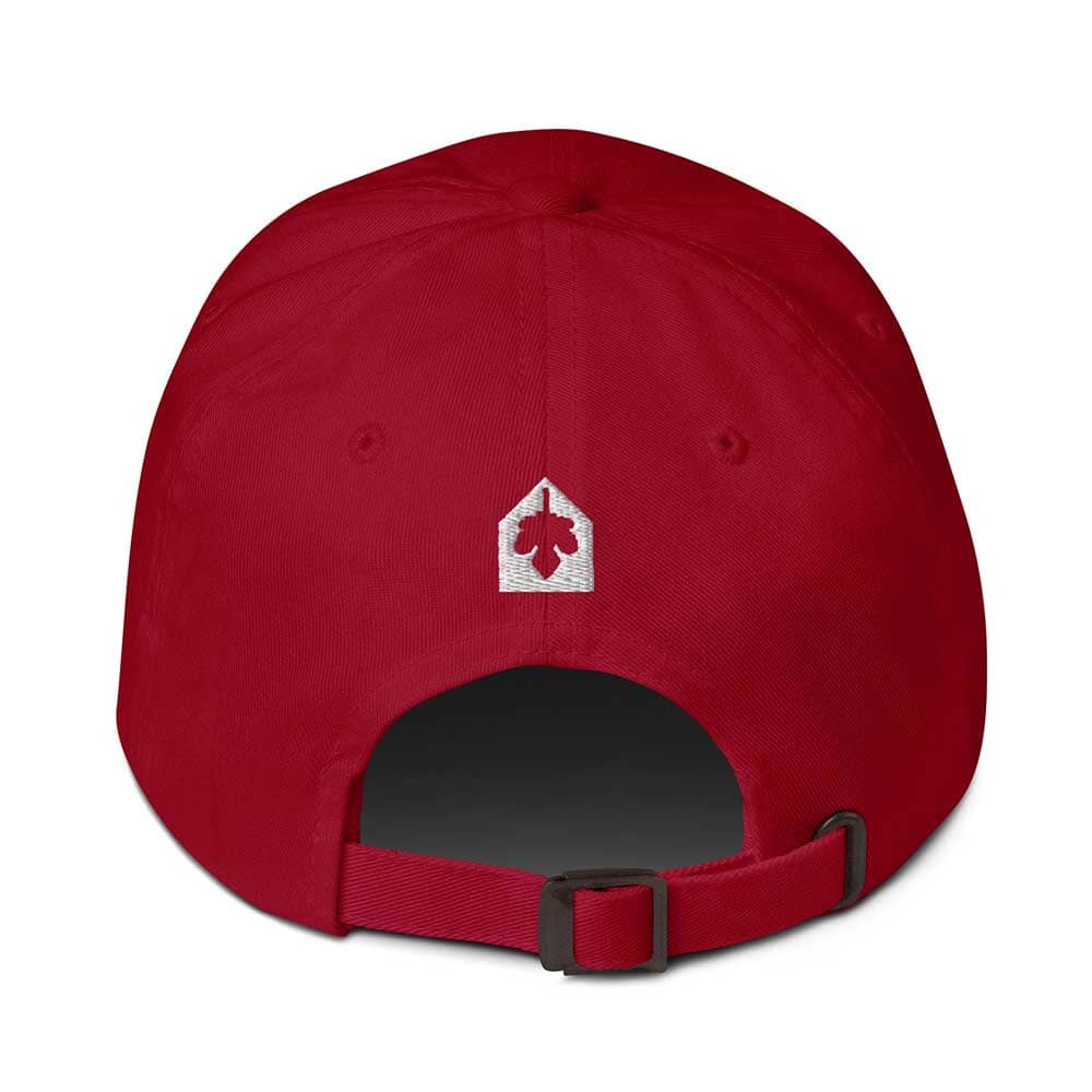 Maricon Twill Dad Hat red back