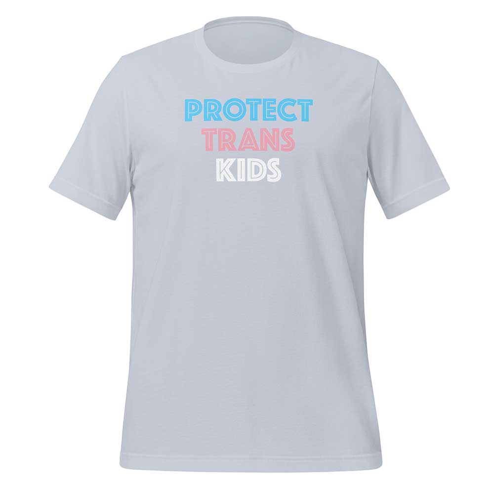 Protect Trans Kids T-shirt  light blue