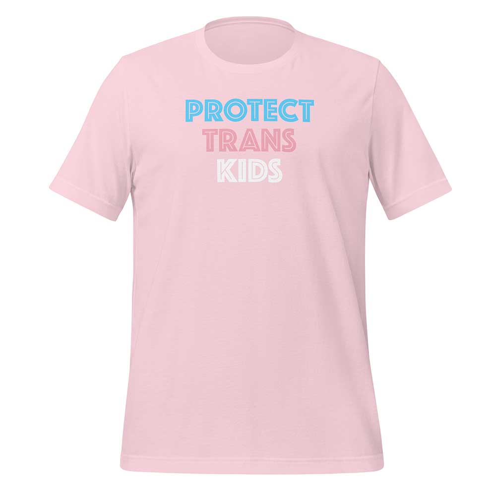 Protect Trans Kids T-shirt  pink