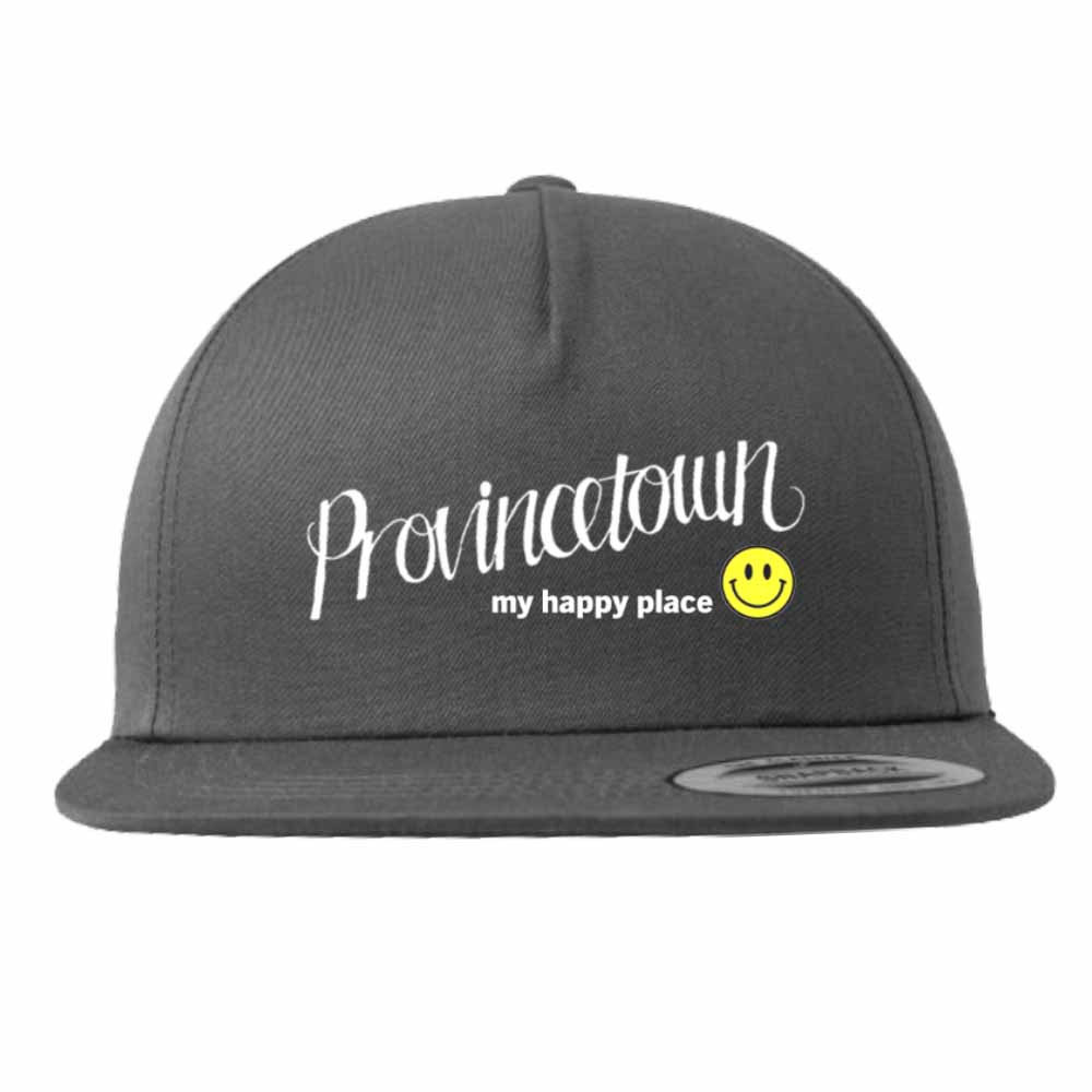 Provincetown My Happy Place Snapback Hat