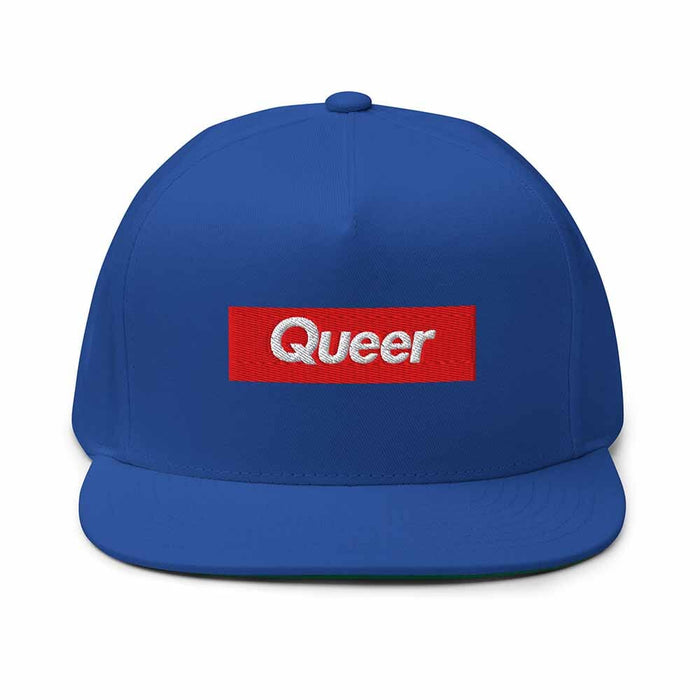 Queer Flatbill 5-Panel Snapback - Trevor Project