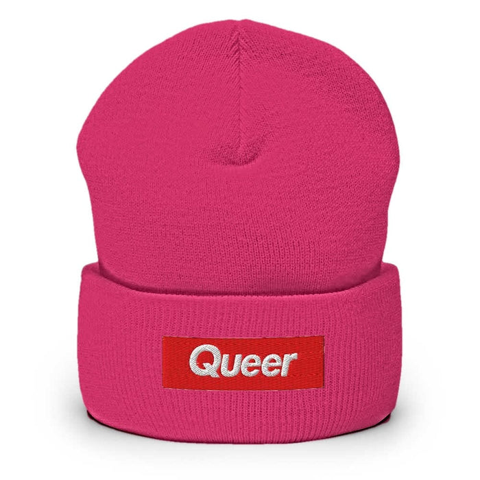 Queer Knit Cuff Beanie - Trevor Project