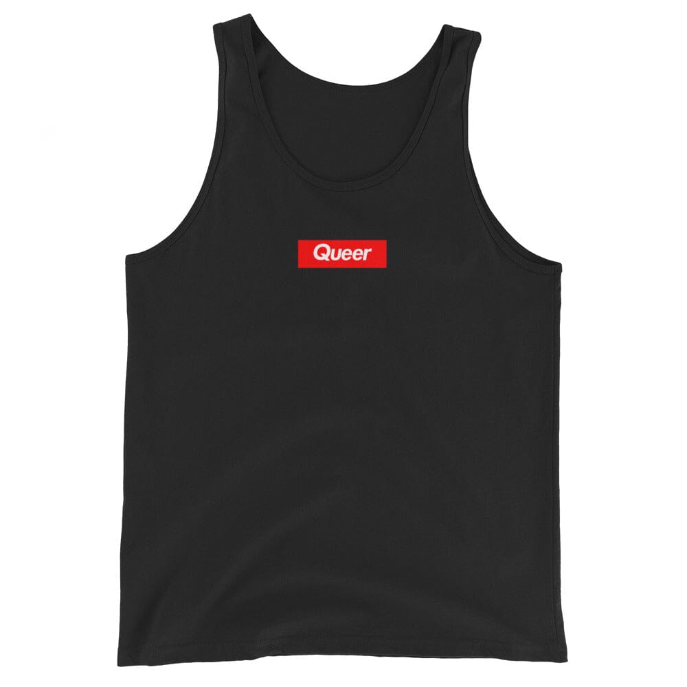 queer tank black