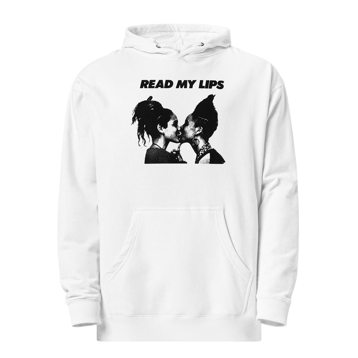 Read My Lips Women hoodie - Rainbow Railroad