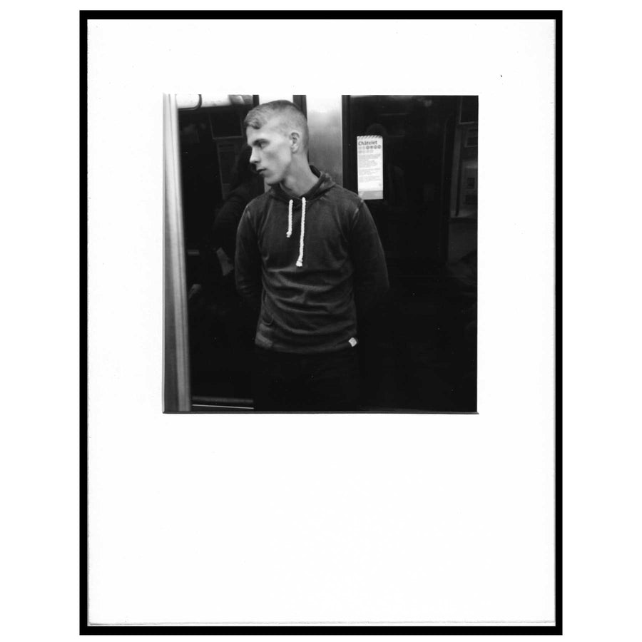 Untitled (man in hoodie) by Vincent Gagliostro