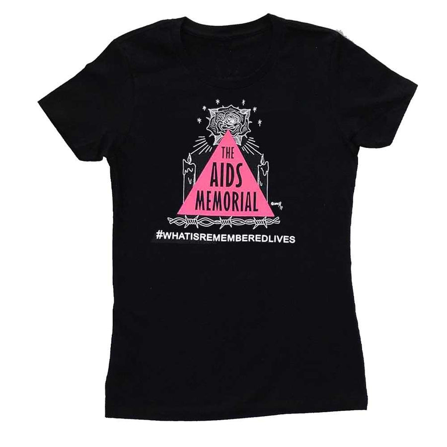 The AIDS Memorial Femme Fit T-Shirt supporting The AIDS Memorial