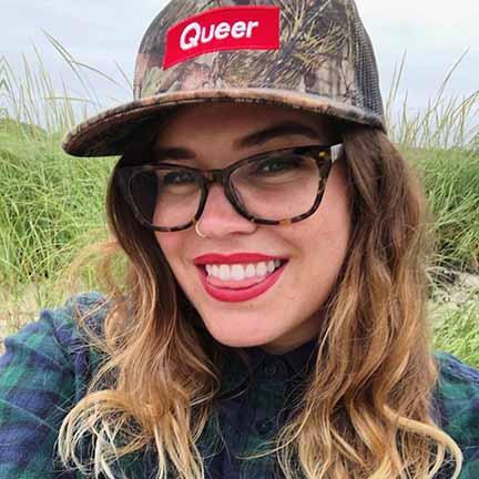 @feministkilljoy in our Queer Break Up Country Trucker Mesh Snapback Hat