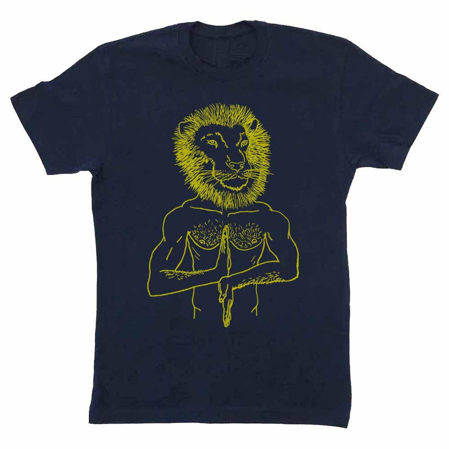 Lion Head T-Shirt by Brian Kenny