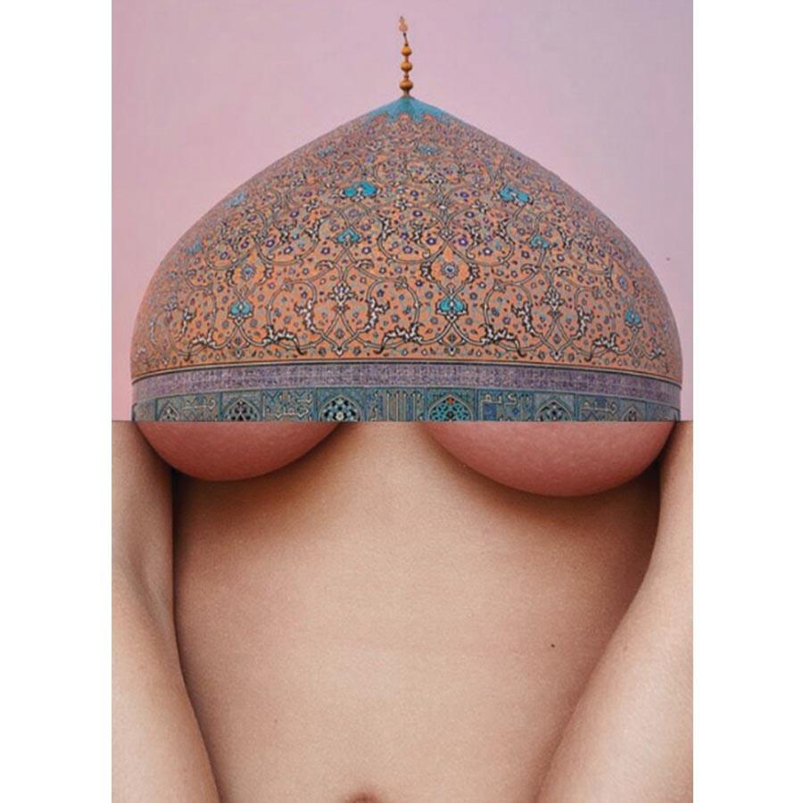 Naro Pinosa Dome Breast Postcard by Naro Pinosa