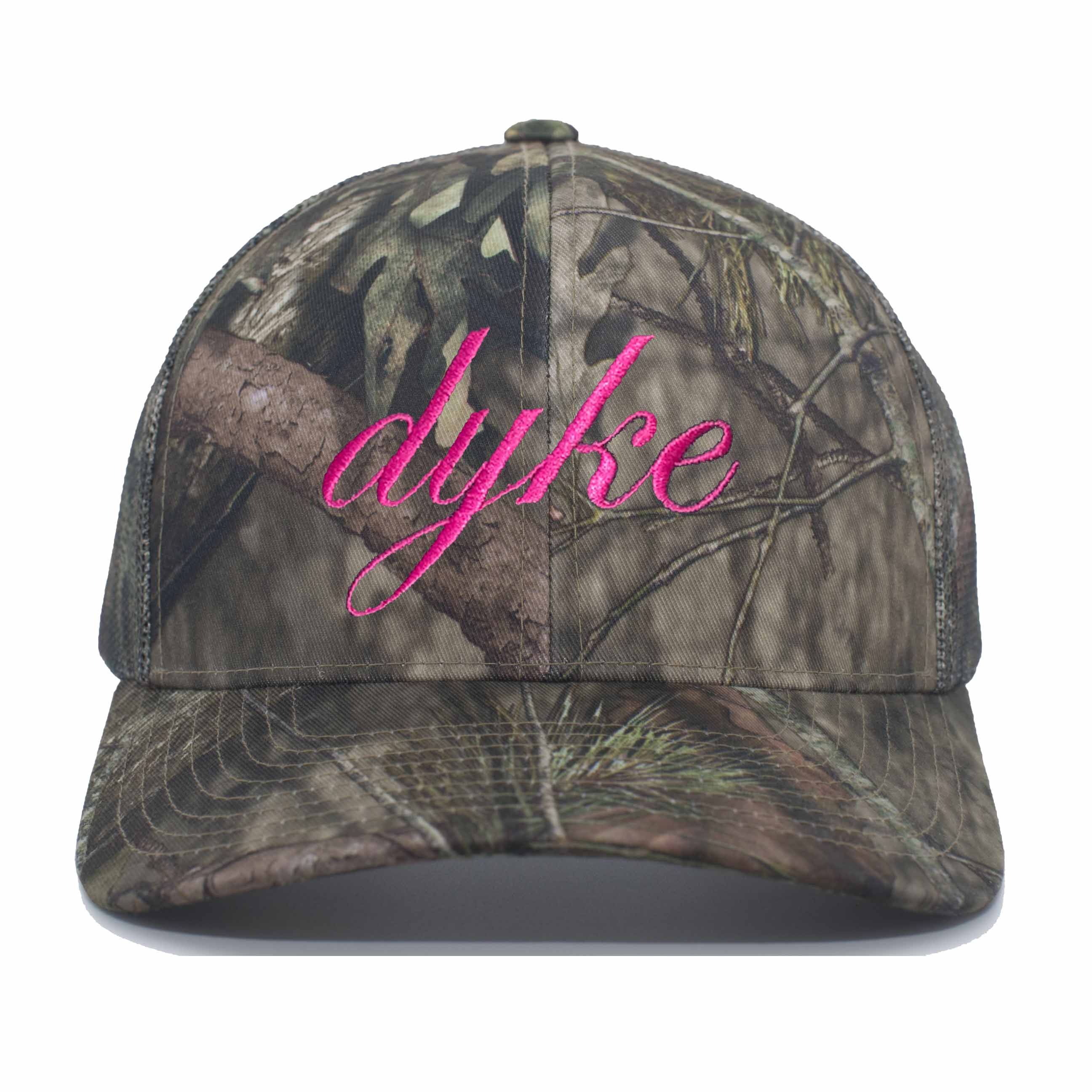 dyke breakup country mossy oak snapback hat